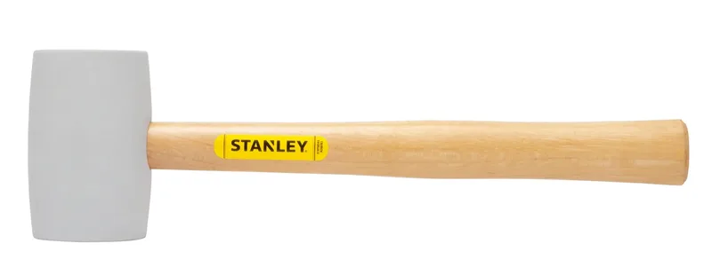 STANLEY STHT56145 16 oz White Rubber Mallet